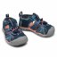 detské letné sandále KEEN CNX real teal/stone blue