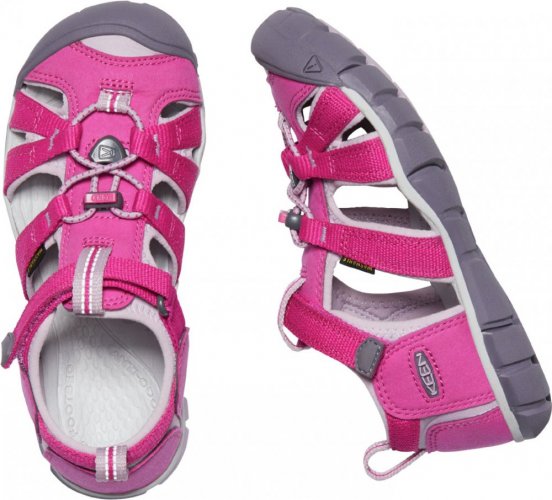 detské letné sandále KEEN CNX very berry/dawn pink