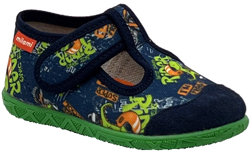 detské papuče Milami 66DINORIDER - Velikost: 35