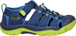 dětské letní sandále KEEN Newport H2 - blue depths/chartreuse
