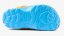 dětské letní pantofle Coqui 8701 LITTLE FROG Blue/Orange DINO+Amulet