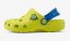 dětské letní pantofle Coqui 8701 LITTLE FROG Citrus/Royal