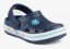 detské letné topánky Coqui 6423 LINDO Navy/White+Amulet