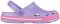 dětské letní pantofle Coqui 6413 lila/pink