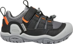 detská celoročná obuv KEEN KNOTCH PEAK steel grey/safety orange