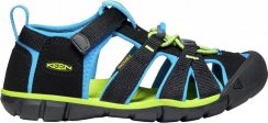 detské letné sandále KEEN Seacamp II CNX - black/brilliant blue