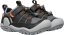 detská celoročná obuv KEEN KNOTCH PEAK steel grey/safety orange - Velikost: 36