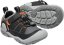 detská celoročná obuv KEEN KNOTCH PEAK steel grey/safety orange - Velikost: 36