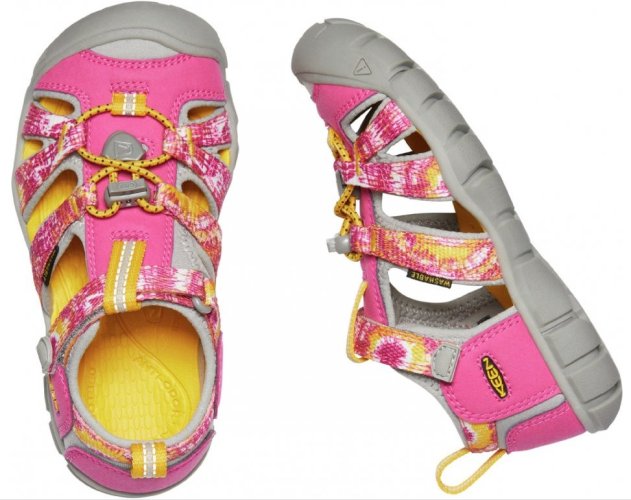 dětské letní sandále KEEN CNX multi/keen yellow