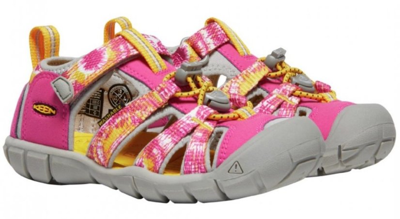 dětské letní sandále KEEN CNX multi/keen yellow