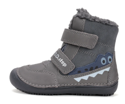 detské zimné topánky BAREFOOT D.D. Step W063-52415A
