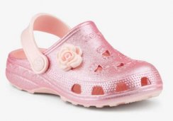 detské letné topánky Coqui 8701 LITTLE FROG Candy/Pink Glitter+Amulet