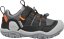 detská celoročná obuv KEEN KNOTCH PEAK steel grey/safety orange - Velikost: 36