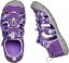 detské letné sandále KEEN CNX camo/tilandia purple