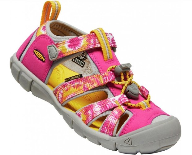 dětské letní sandále KEEN CNX multi/keen yellow