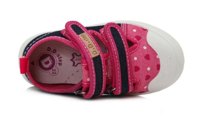 dětské plátěné boty DD Step CSG-118M