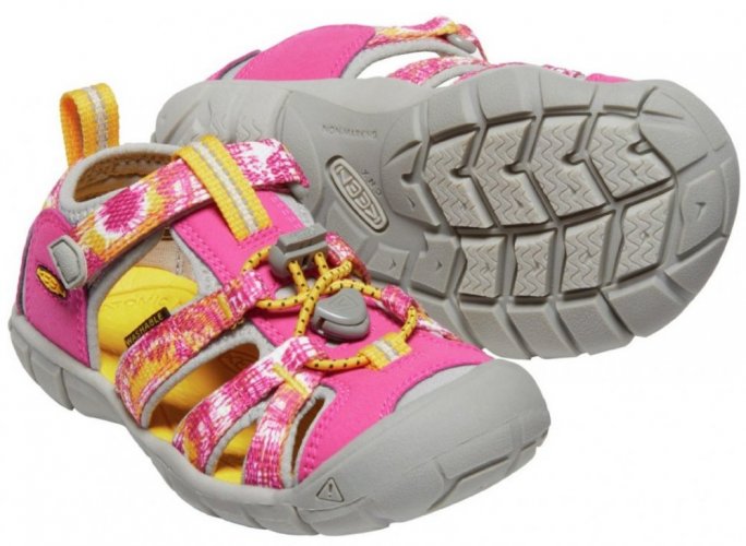 dětské letní sandále KEEN CNX multi/keen yellow