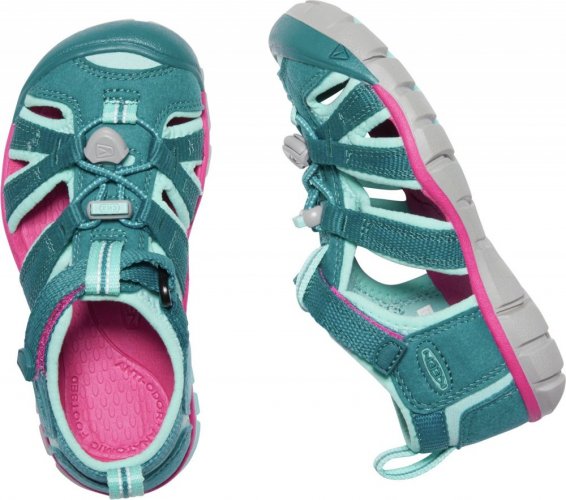 dětské letní sandále KEEN H2 deep lagoon/bright pink