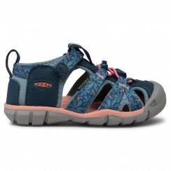 detské letné sandále KEEN CNX real teal/stone blue