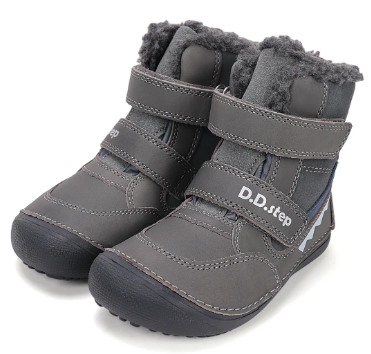 dětské zimní boty BAREFOOT D.D. Step W063-52415A